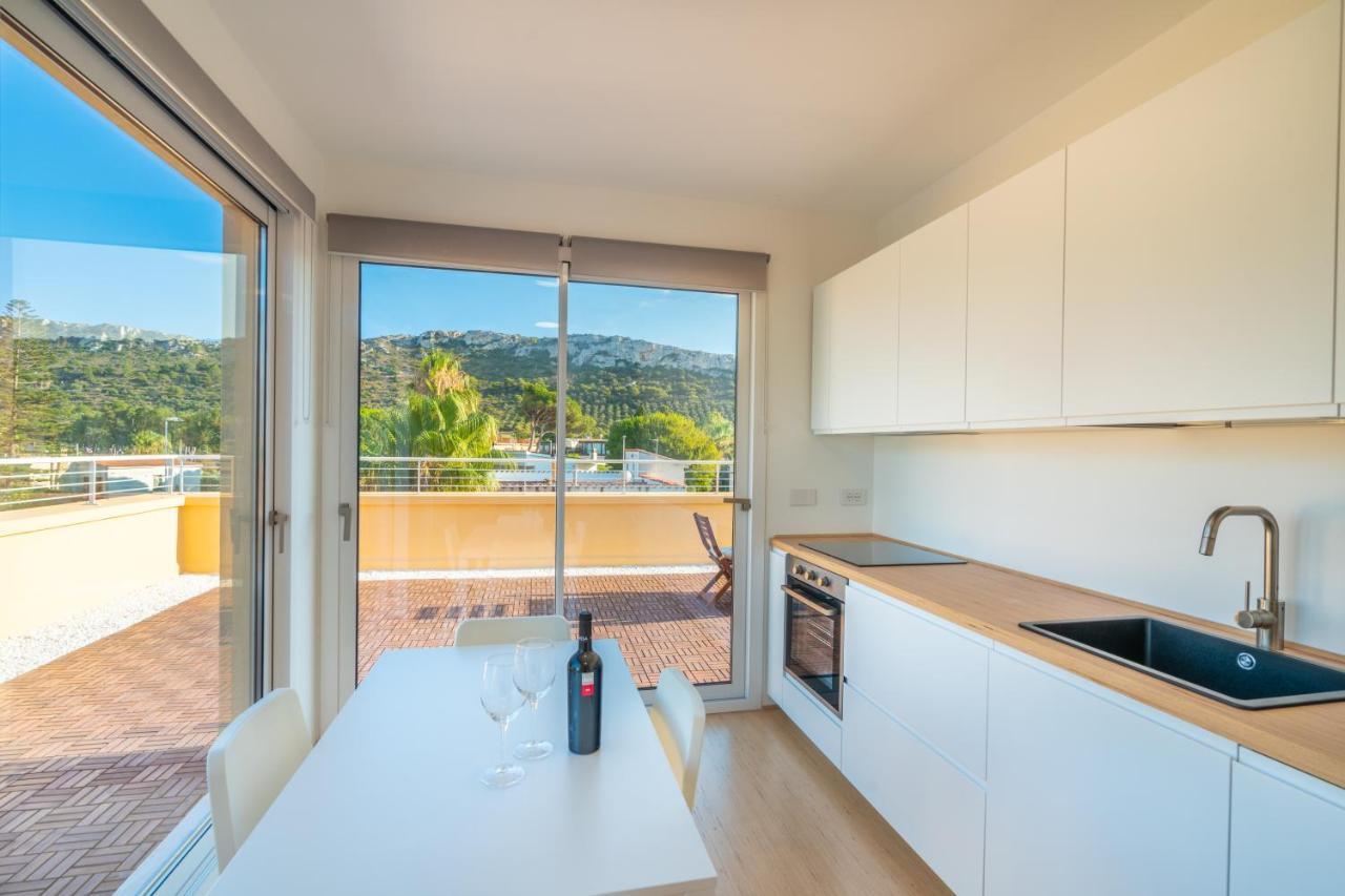 Terrazza Sella Del Diavolo - Vista Mare - Wifi Ac Apartment กาญารี ภายนอก รูปภาพ