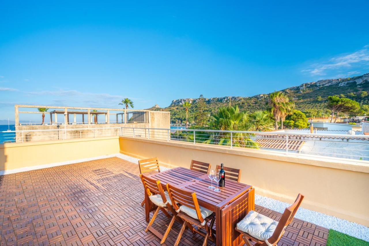 Terrazza Sella Del Diavolo - Vista Mare - Wifi Ac Apartment กาญารี ภายนอก รูปภาพ